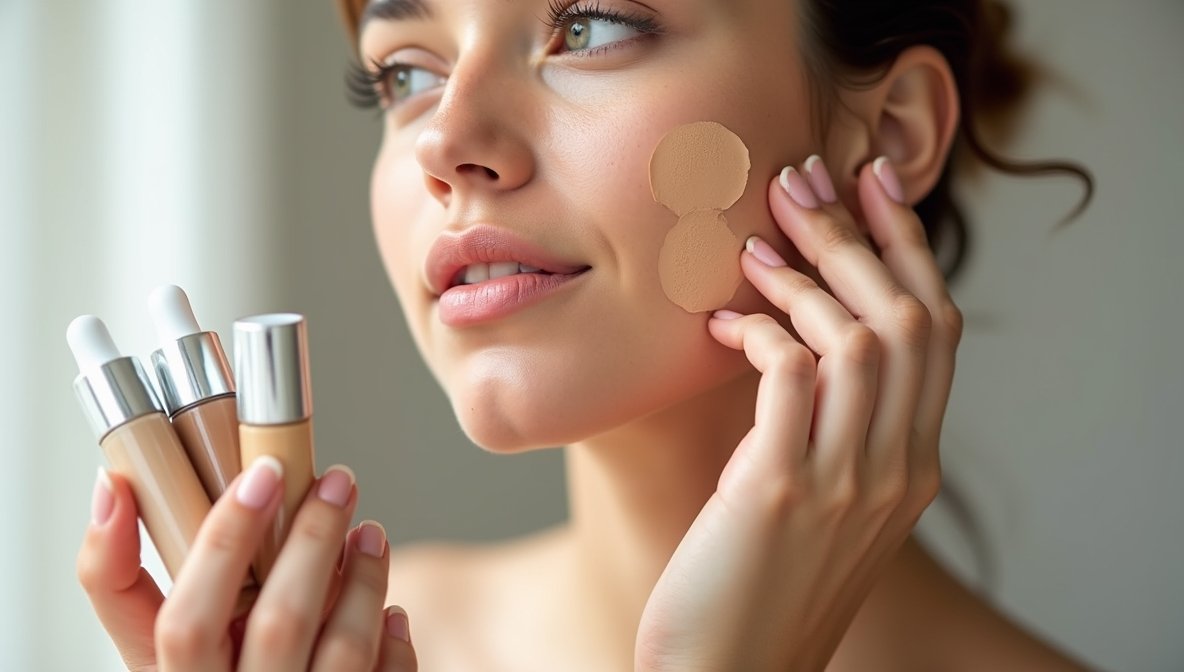 Testing Foundation Shades the Right Way Testing Foundation Shades the Right Way
