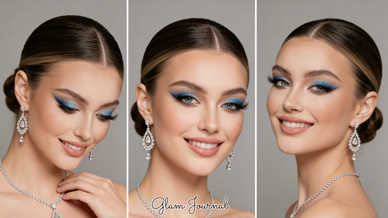 Blue Moon mist eye makeup