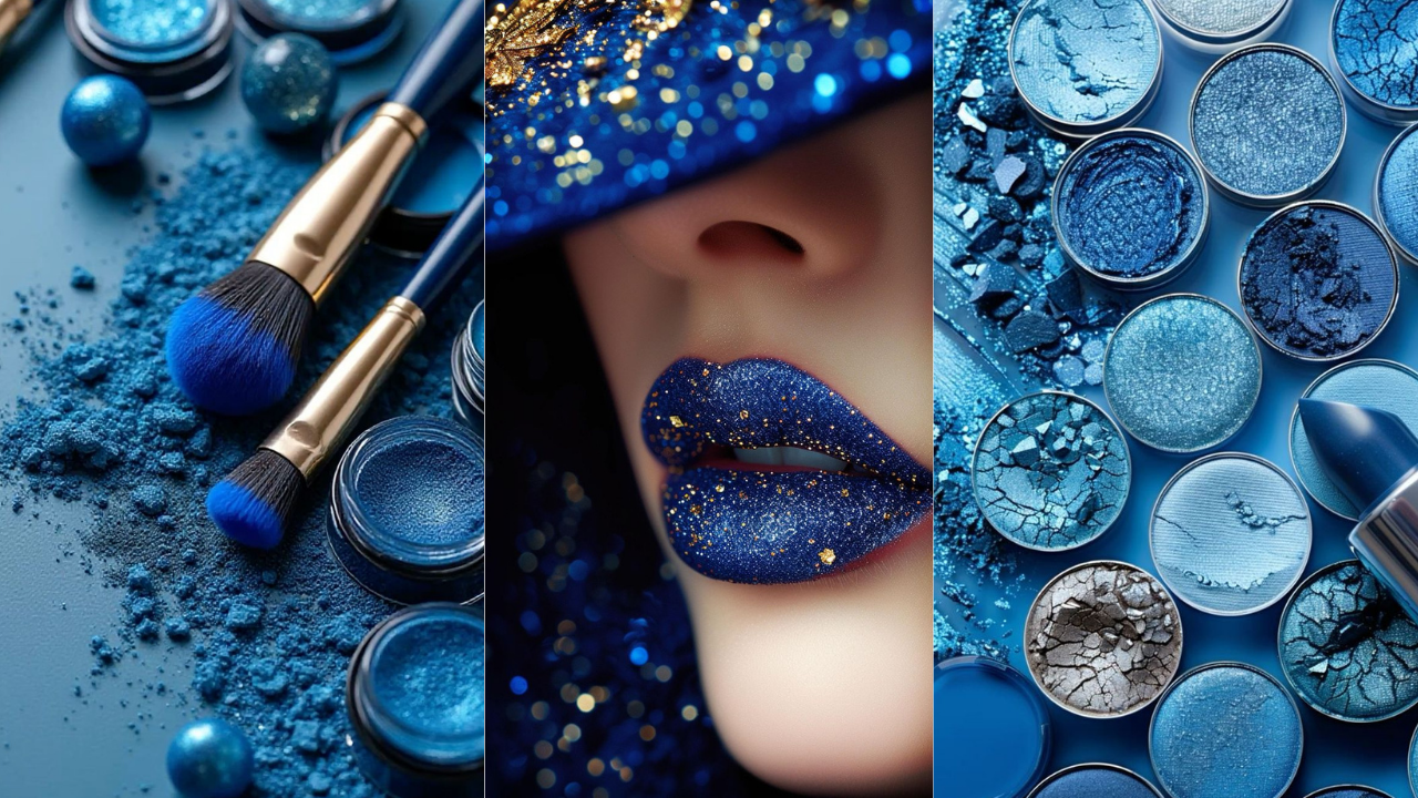 Blue Velvet Eye Makeup