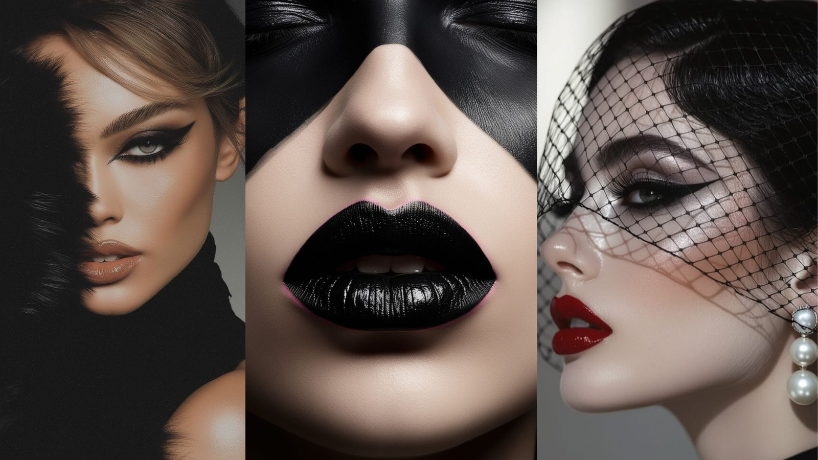 smoky black eye makeup