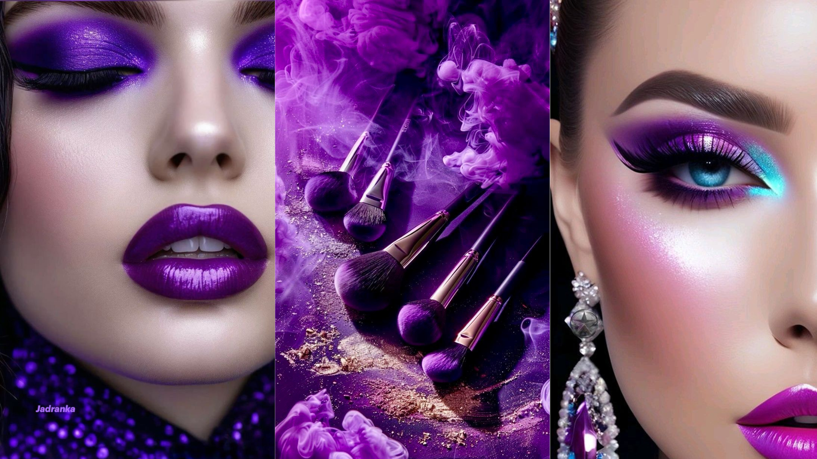 purple eyeshadow looks