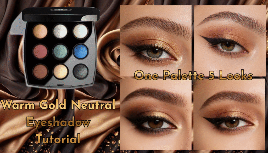 warm gold neutral eyeshadow