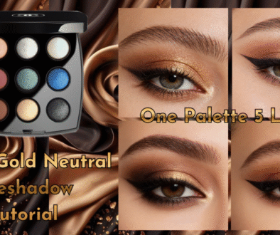 warm gold neutral eyeshadow