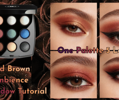 red brown eyeshadow
