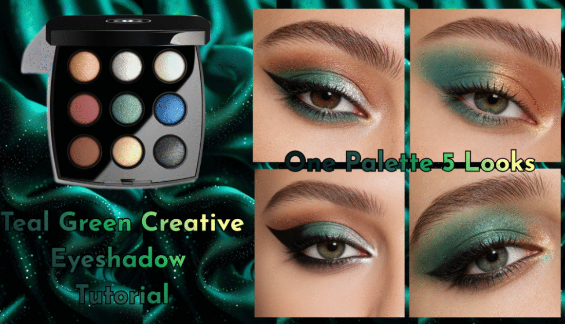 Chanel teal green eyeshadow