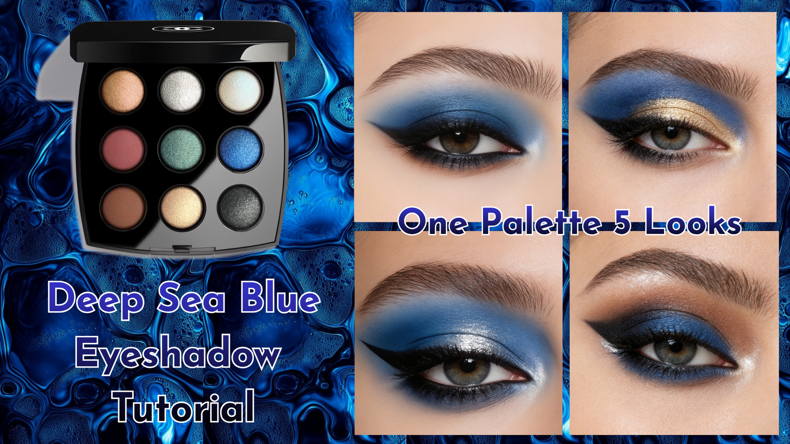 Chanel blue eyeshadow