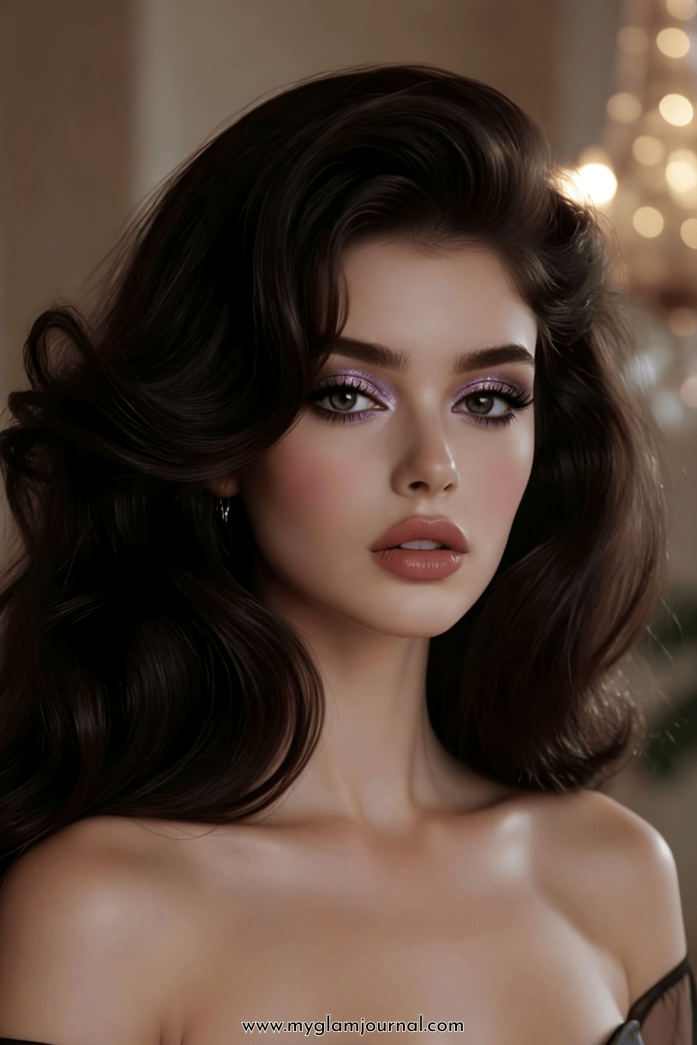 lavender purple eyeshadow