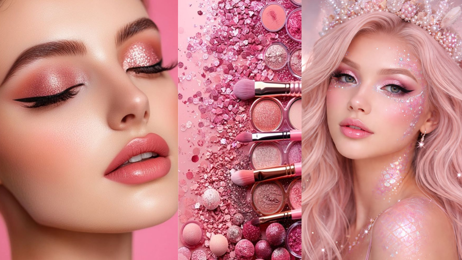 pink eye makeup tutorial