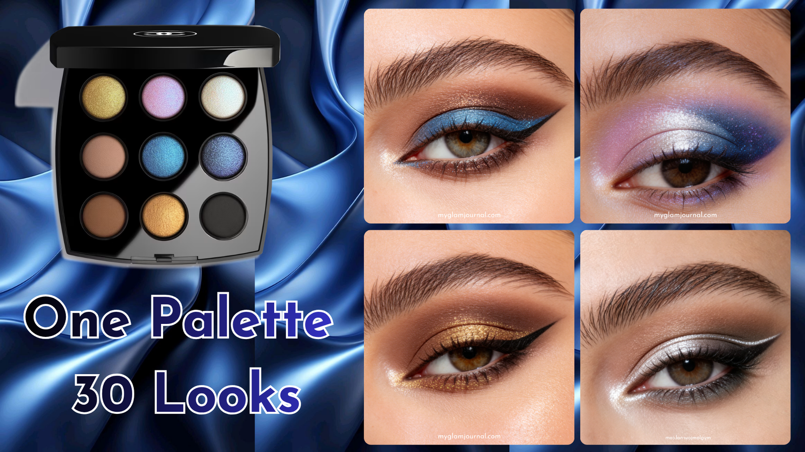 LES 9 OMBRES High Intensity Eyeshadow Palette/849 - THE SPACE TRAVELER