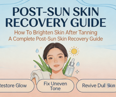 how to brighten skin after tanning