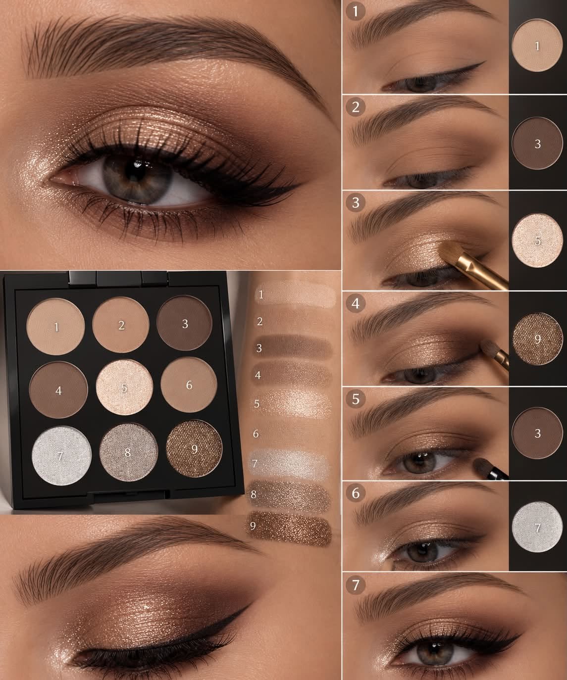 affordable brown eyeshadow palettes